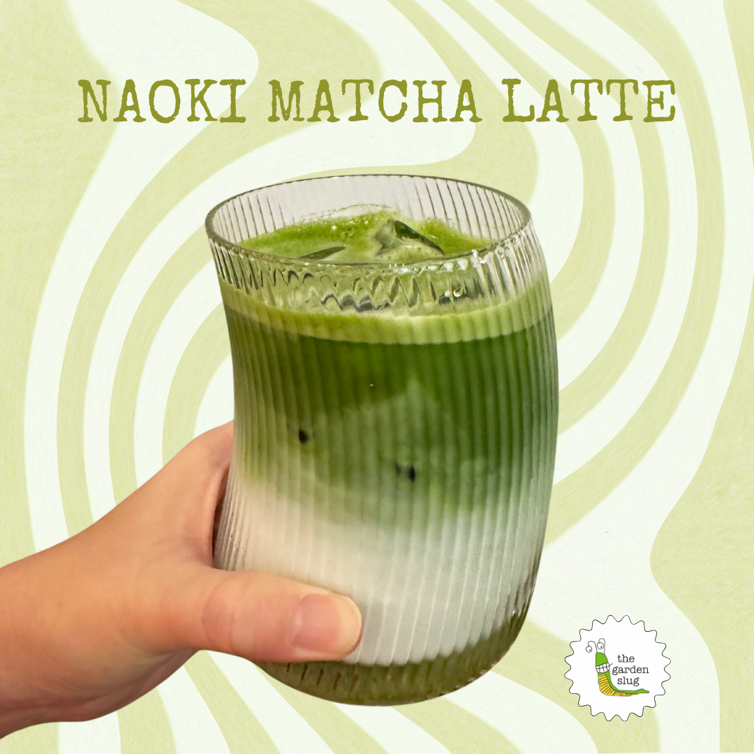 Restaurant matcha latte